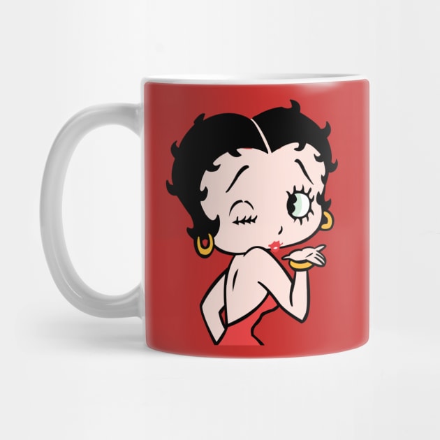 Betty Boop Kiss (Color) by MAG